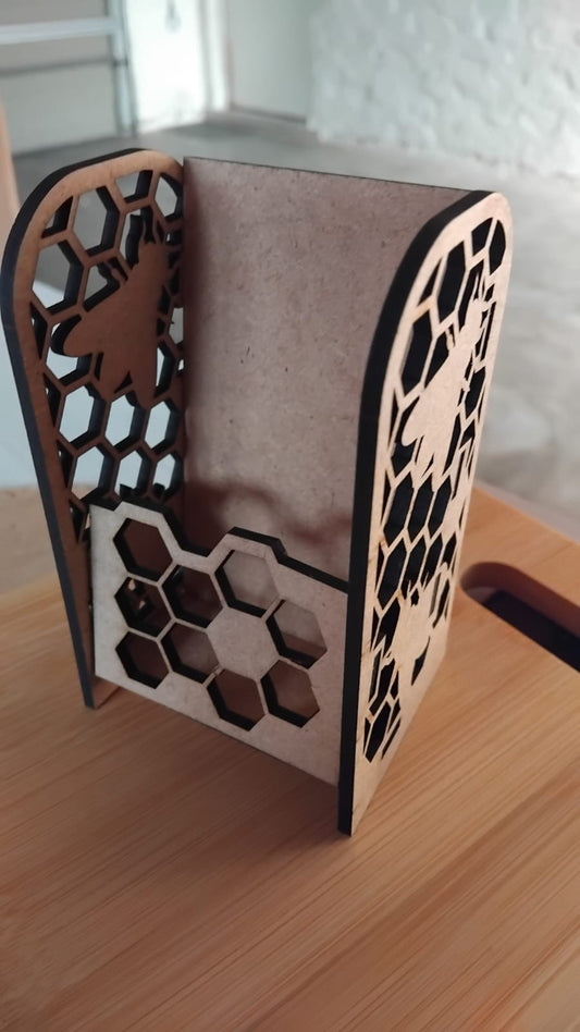 Laser cut card holder