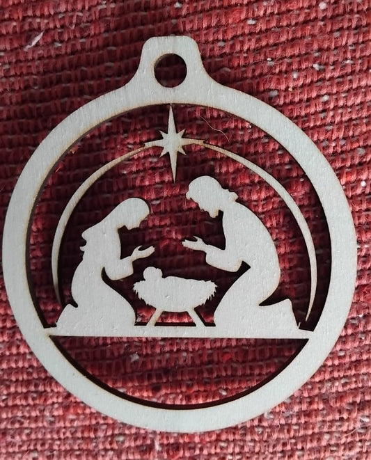 laser Cut Christmas Tree Decoration